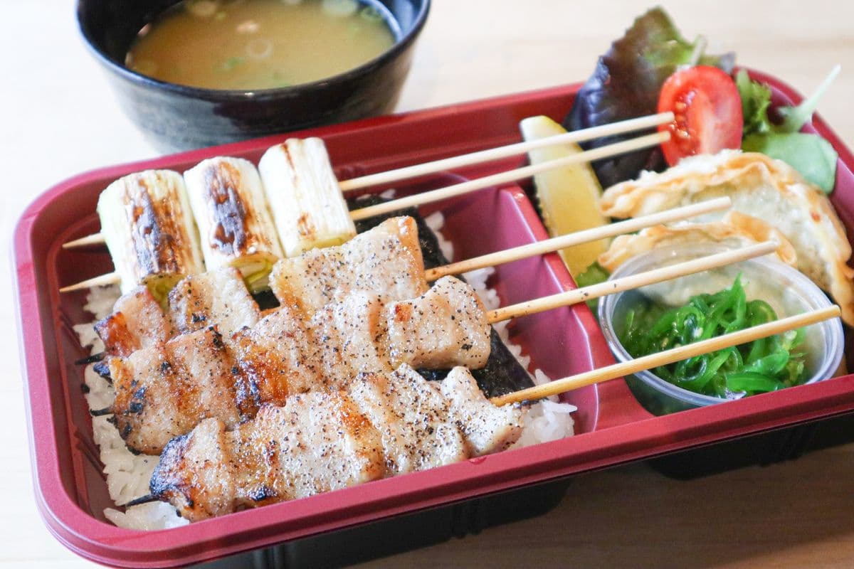 P-toro Bento with Miso soup
