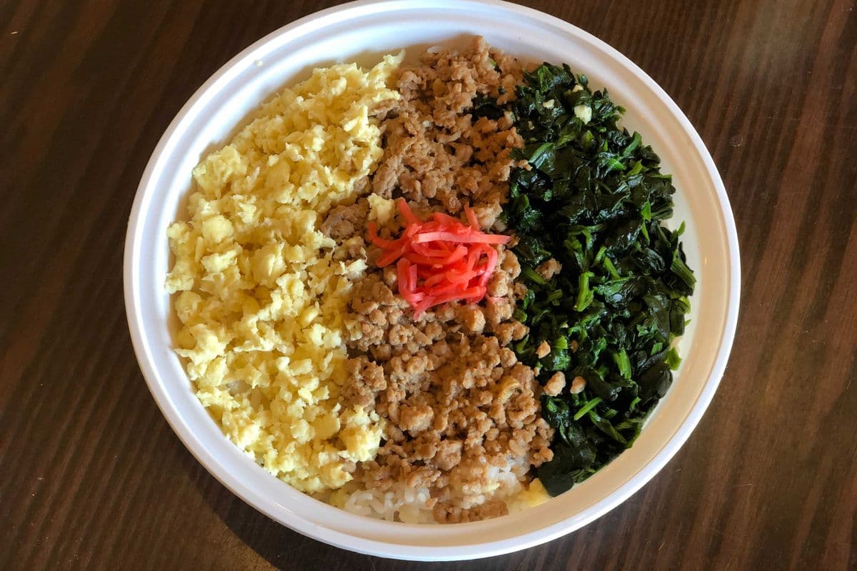 Sanshoku Don 三色飯