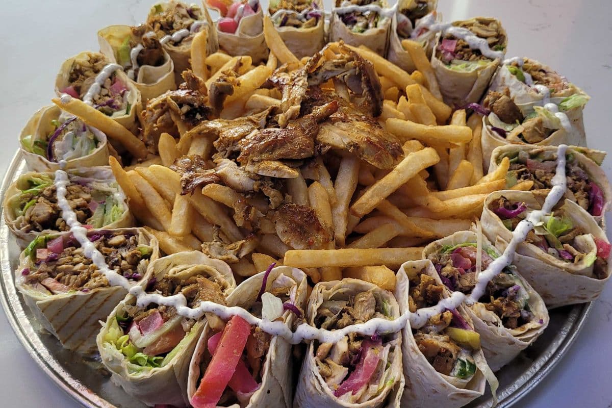 Chicken Shawarma Wrap Party