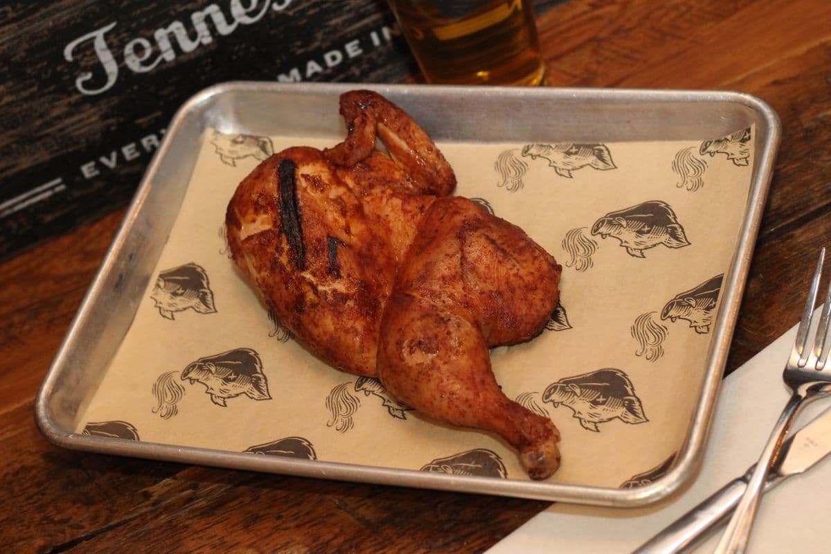 Tequila-Infused Half Chicken