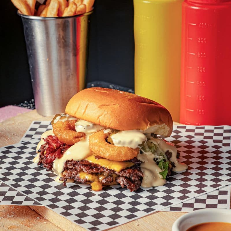Retro Blitz Burger