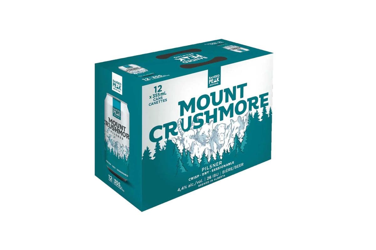 Banded Peak Mt. Crushmore Pilsner (12 Cans) (12 x 355ML)