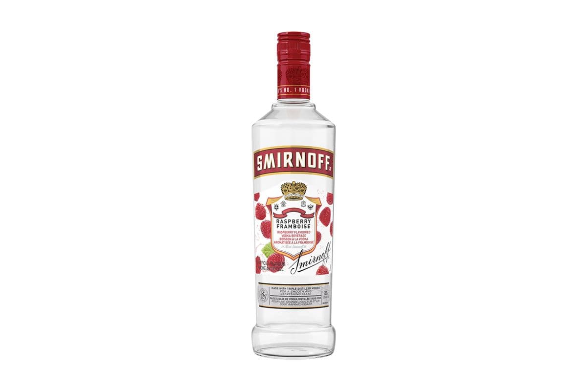 Smirnoff Raspberry Twist Vodka (750 ml)