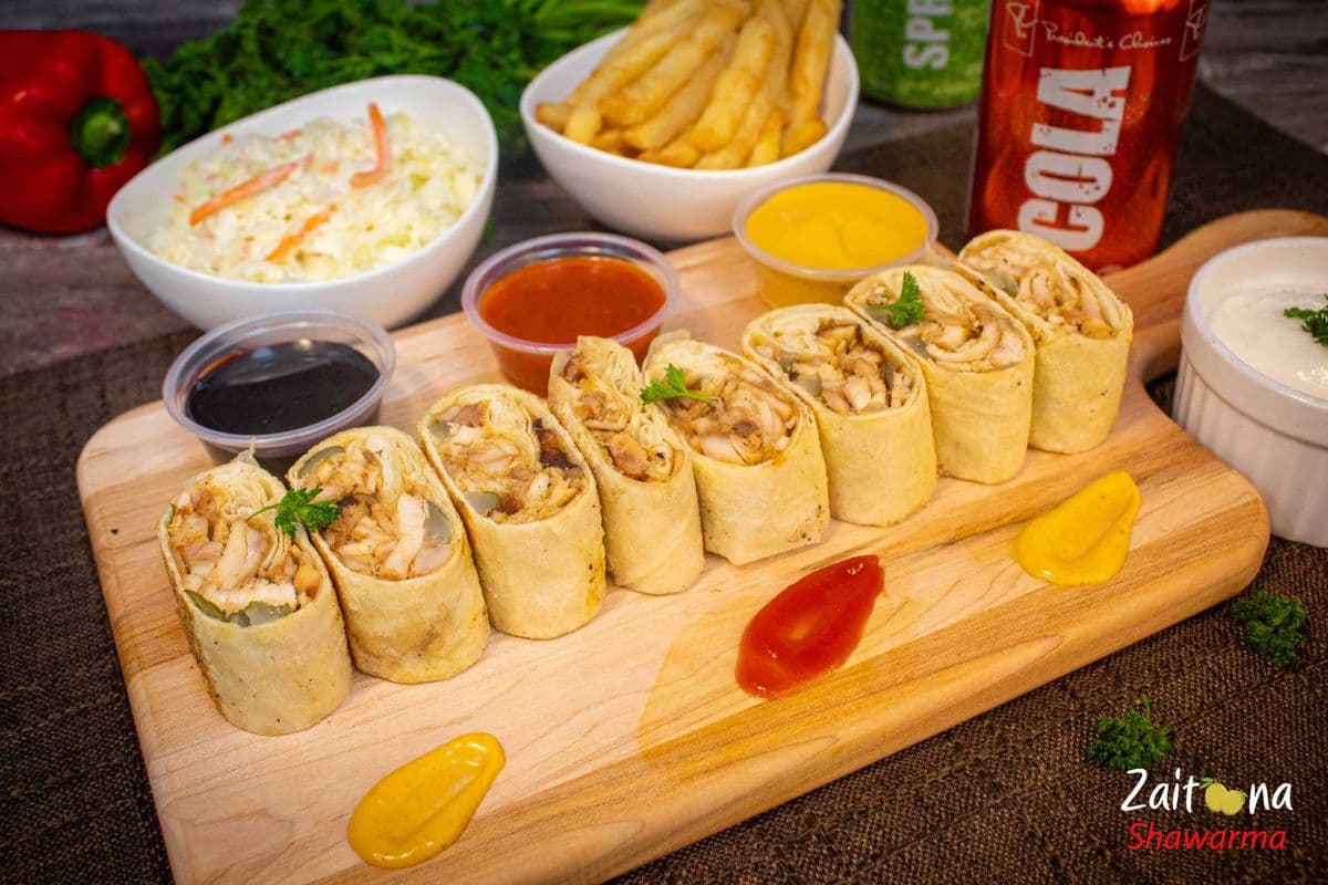 Arabi Chicken Shawarma Platter