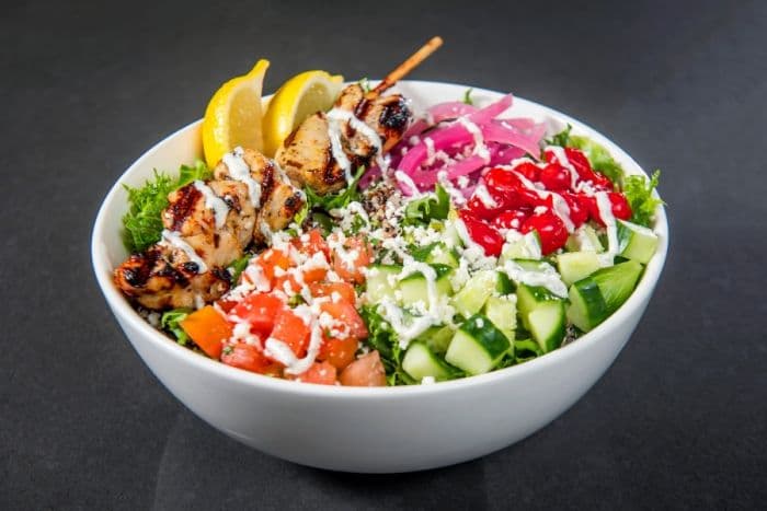 Souvlaki Chicken Bowl