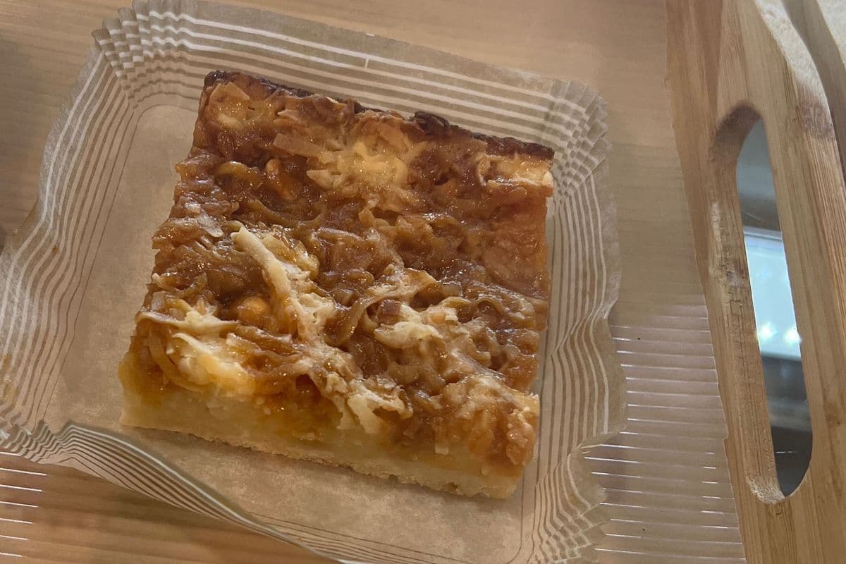 Caramel Macaroon Bar