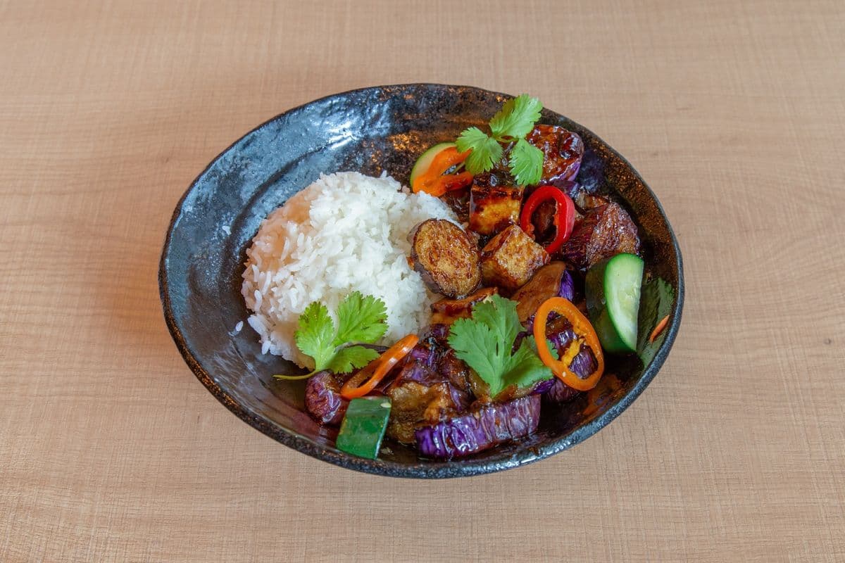 Black Garlic Eggplant