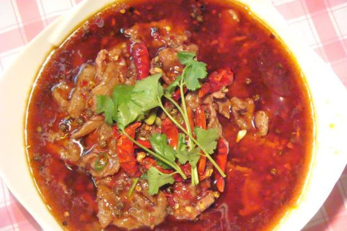 Boiled Beef Sichuan-Style (Hot)