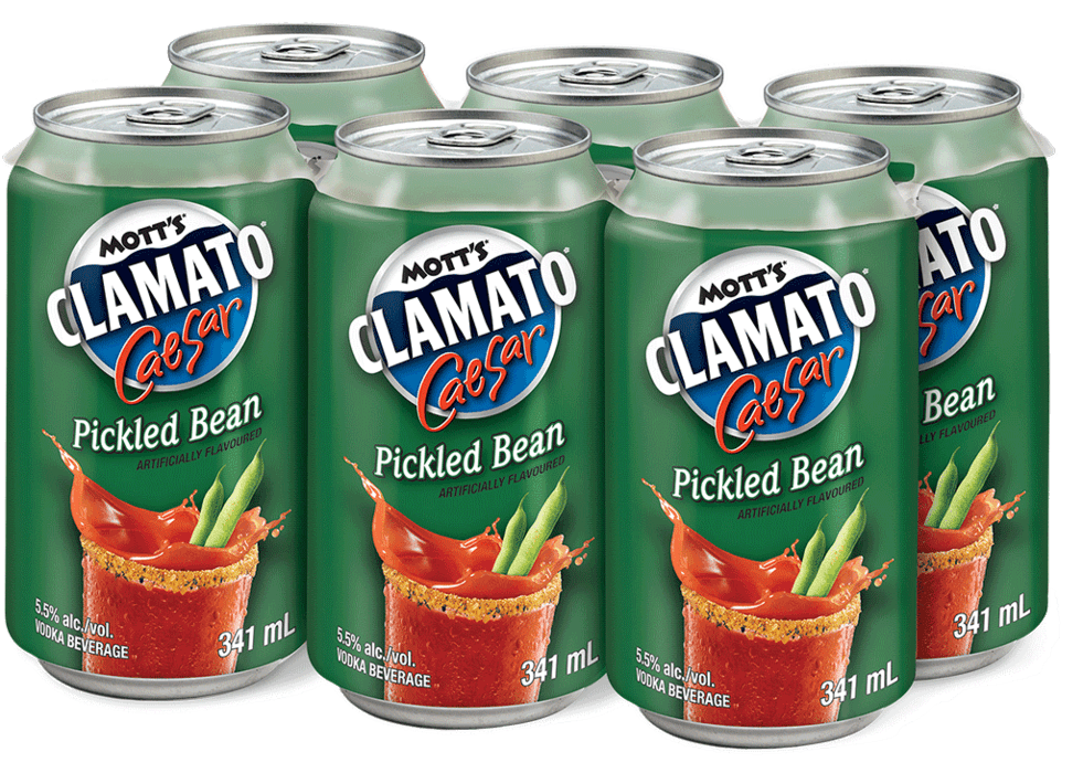 Clamato Pickled Bean (6 x 341 ml cans)