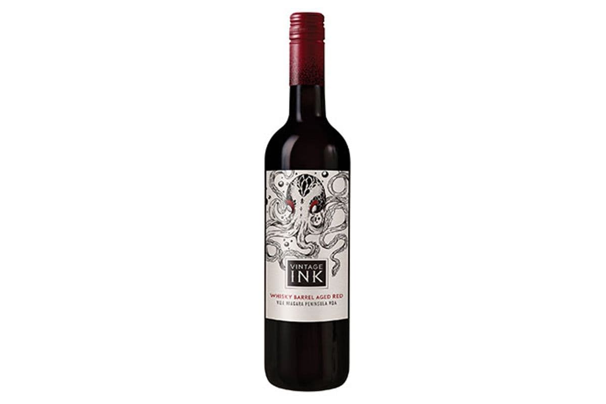 Vintage Ink Whisky Barrel Aged Red VQA (1 x 750mL)
