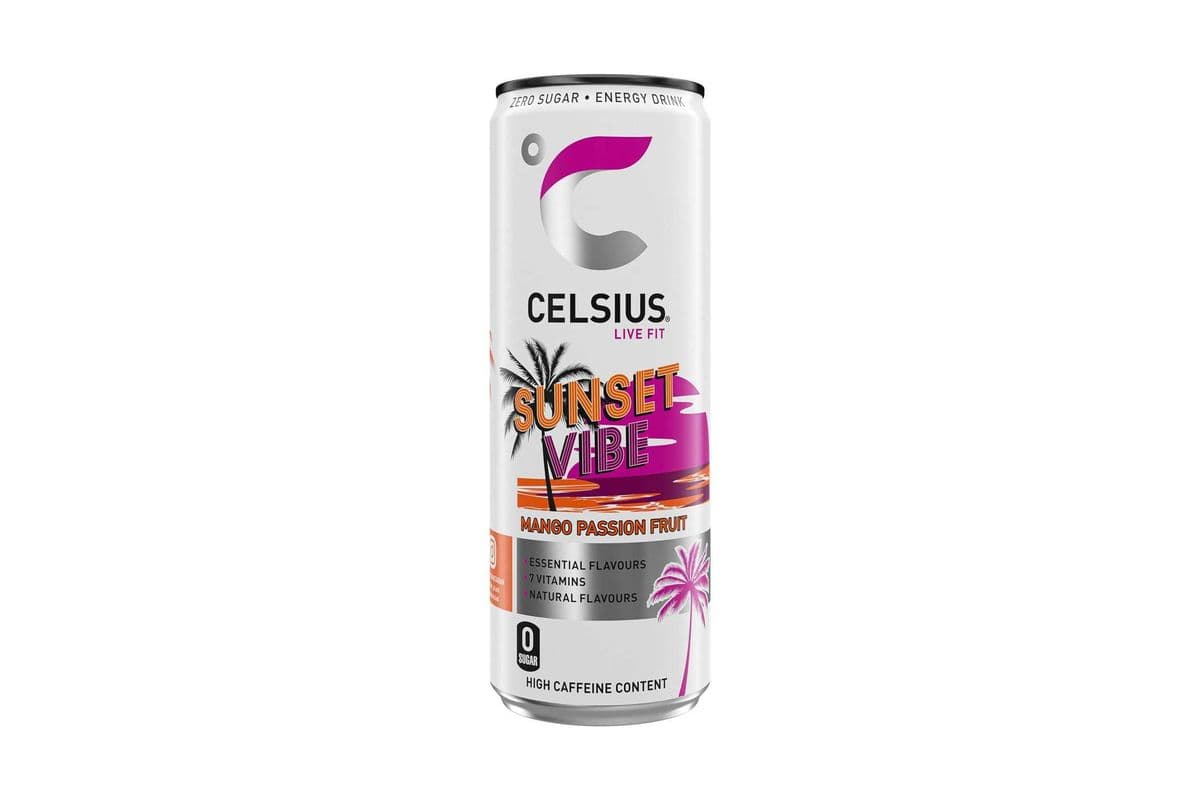 Celsius Sunset Vibe Zero Sugar 355ml