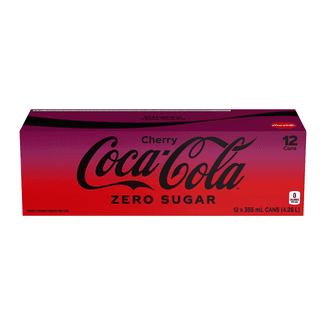Coca-Cola Cherry Zero Sugar 12-Pack - USA (355ml)