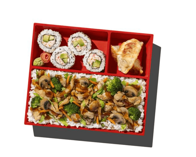 Build your own Teriyaki Bento