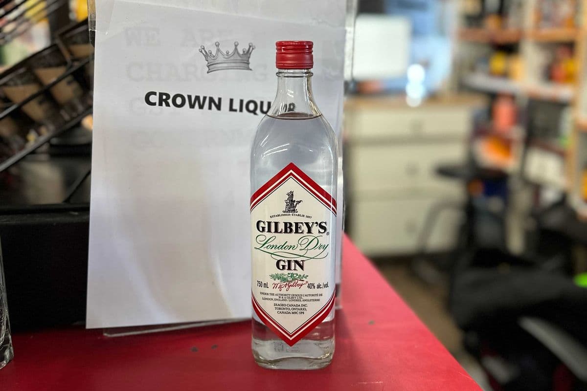 Gilbey's gin (1 x 750ml)