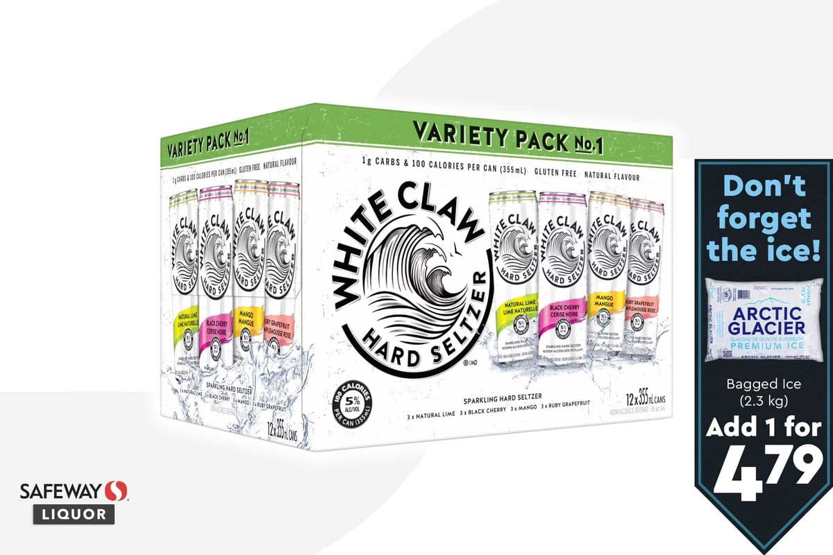 White Claw Variety Pack No. 1 (12 x 355 ml)