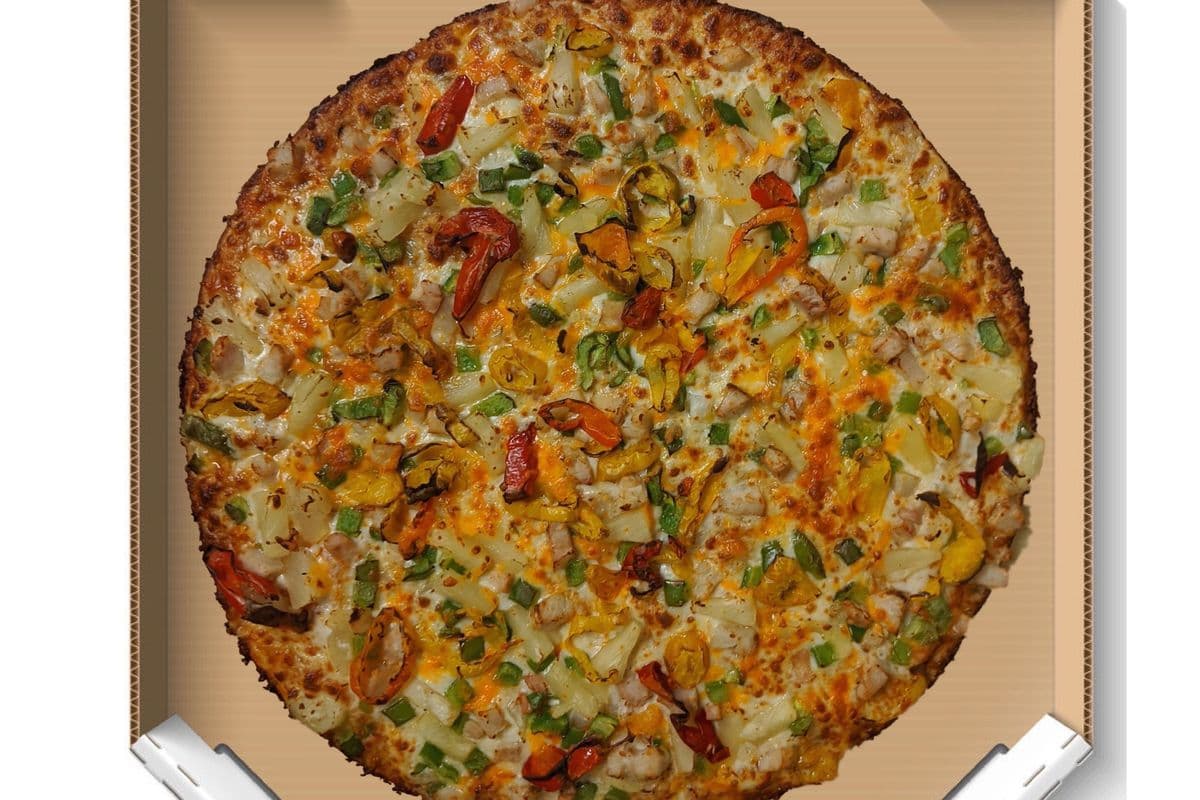 Small Chicken Korma Pizza