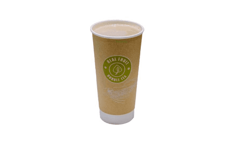Small Cold Golden Roasted Milk Tea / Petit Froid Thé Au Lait Torréfié Doré