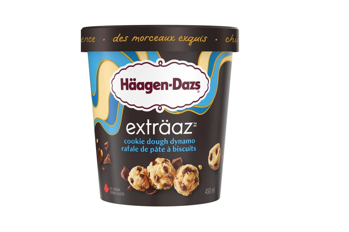 Haagen-Dazs Cookie Dough Extraaz (450 ml)