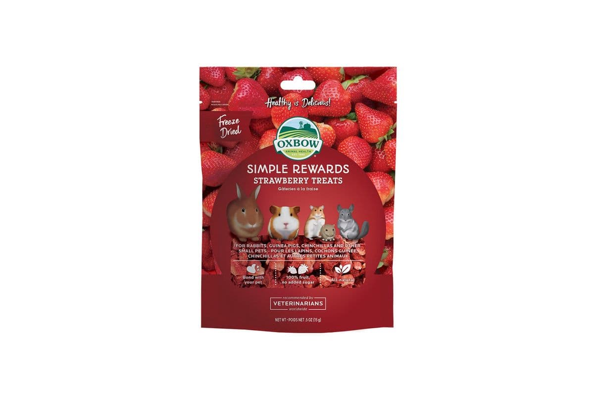 Oxbow Simple Rewards - Strawberry Treats (0.50 oz)