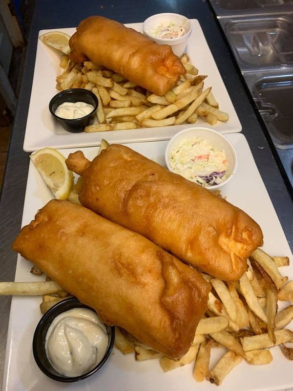 Halibut Fish and Chips