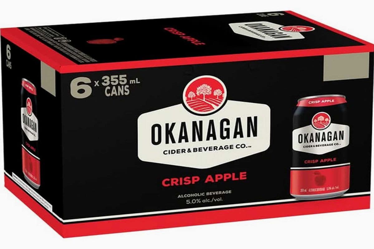 OKANAGAN CIDER CRISP APPLE (6 x 355ML)