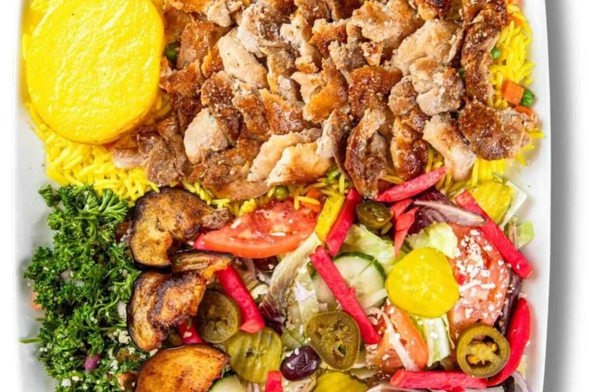 Chicken Shawarma Plate