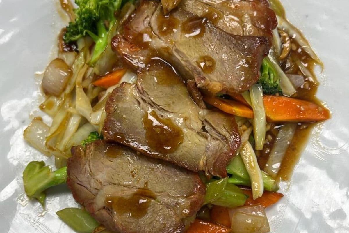 BBQ Pork Stir Fry