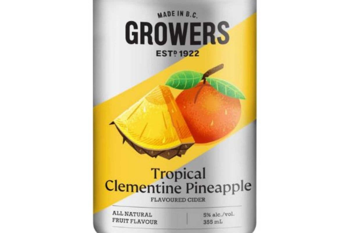 GROWERS CLEMENTINE PINEAPPLE (1 x 6x355mL)