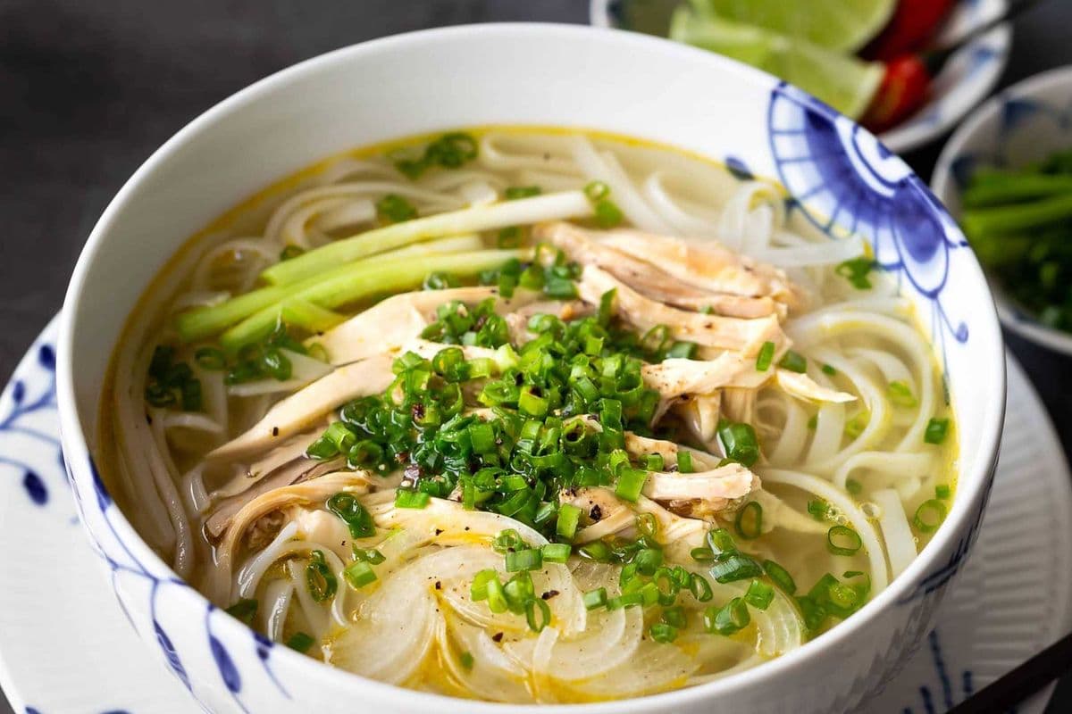 2. Chicken Noodle Soup Combo - Pho Ga