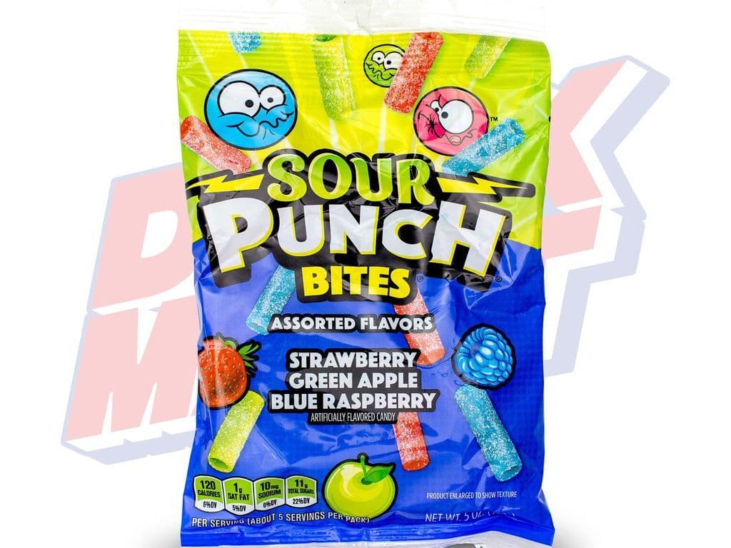 Sour Punch Bites Assorted - 142g
