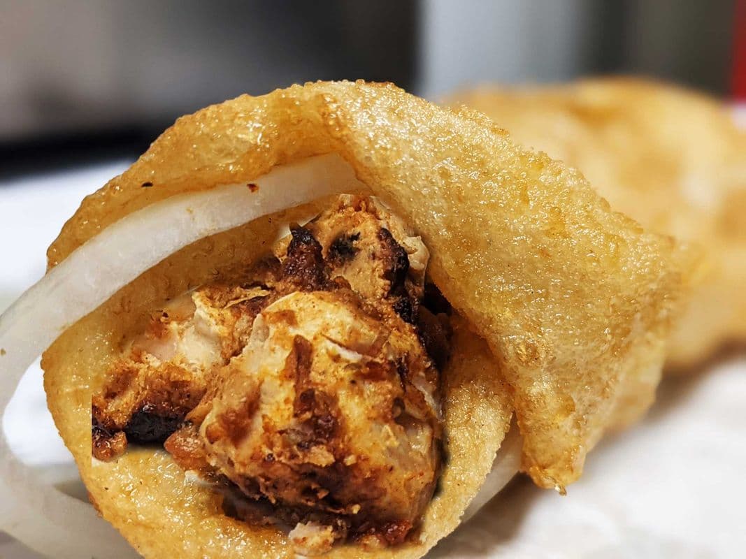 Chicken Behari Boti Roll