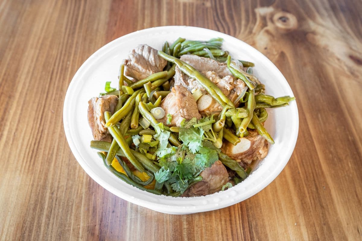 Braised Pork Ribs and Mixed Vegetable Stew(芸豆排骨一锅出)