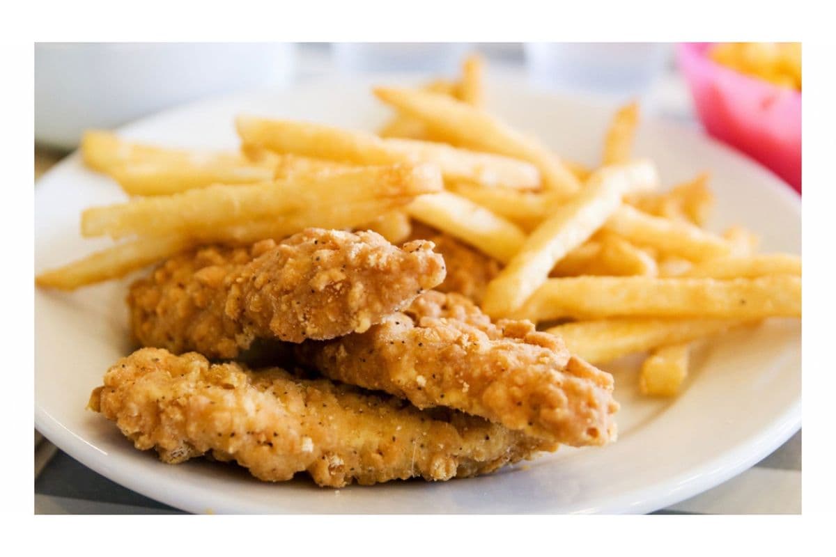 110. Chicken Finger With Fries