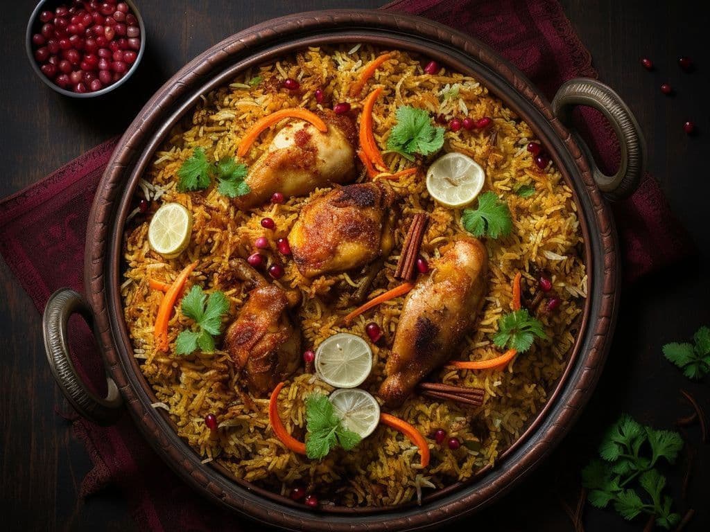 Bawarchi Special Chicken Biryani / Biryani De Poulet Spécial De Bawarchi