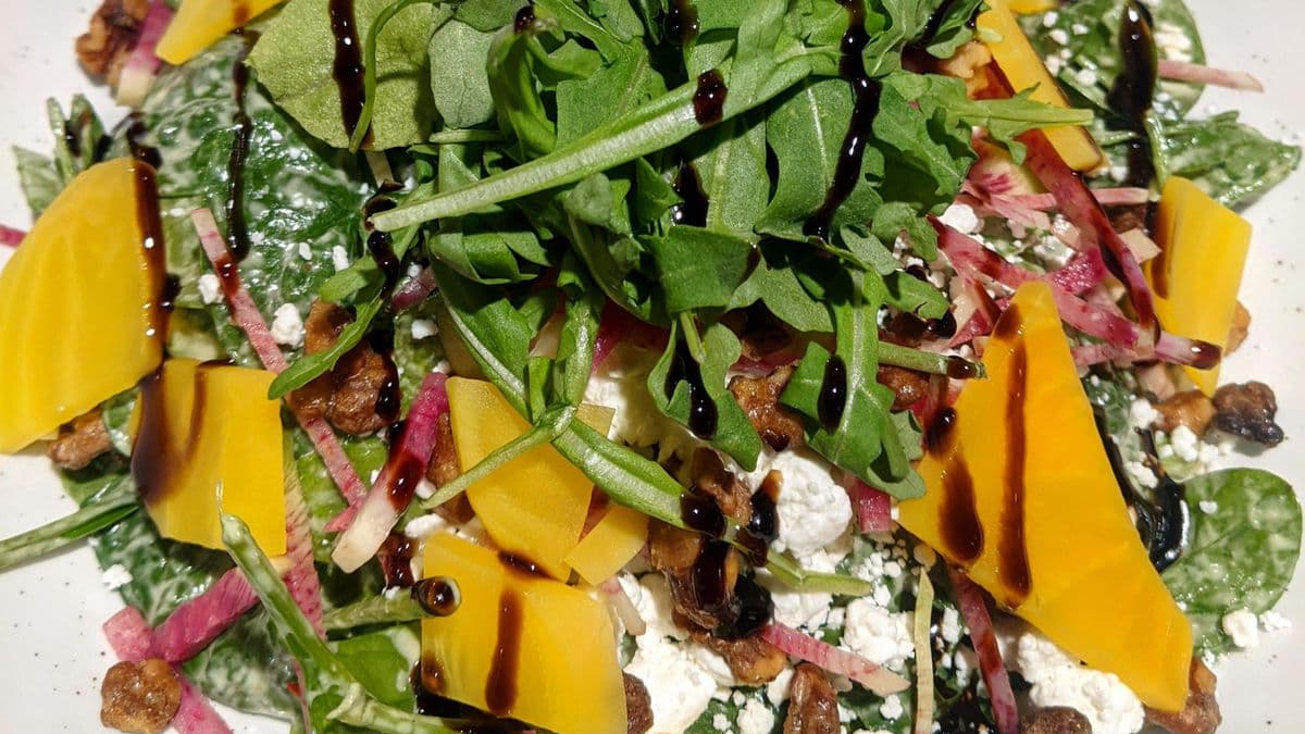 Golden Pickled Beet Salad