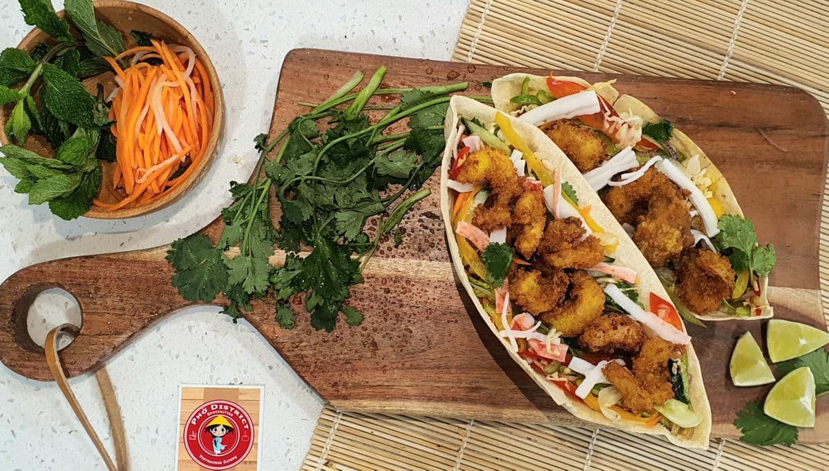 1358. Panko Shrimp Wraps