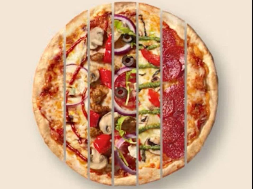 11" Mega Dough Create Your Own Thick Pizza