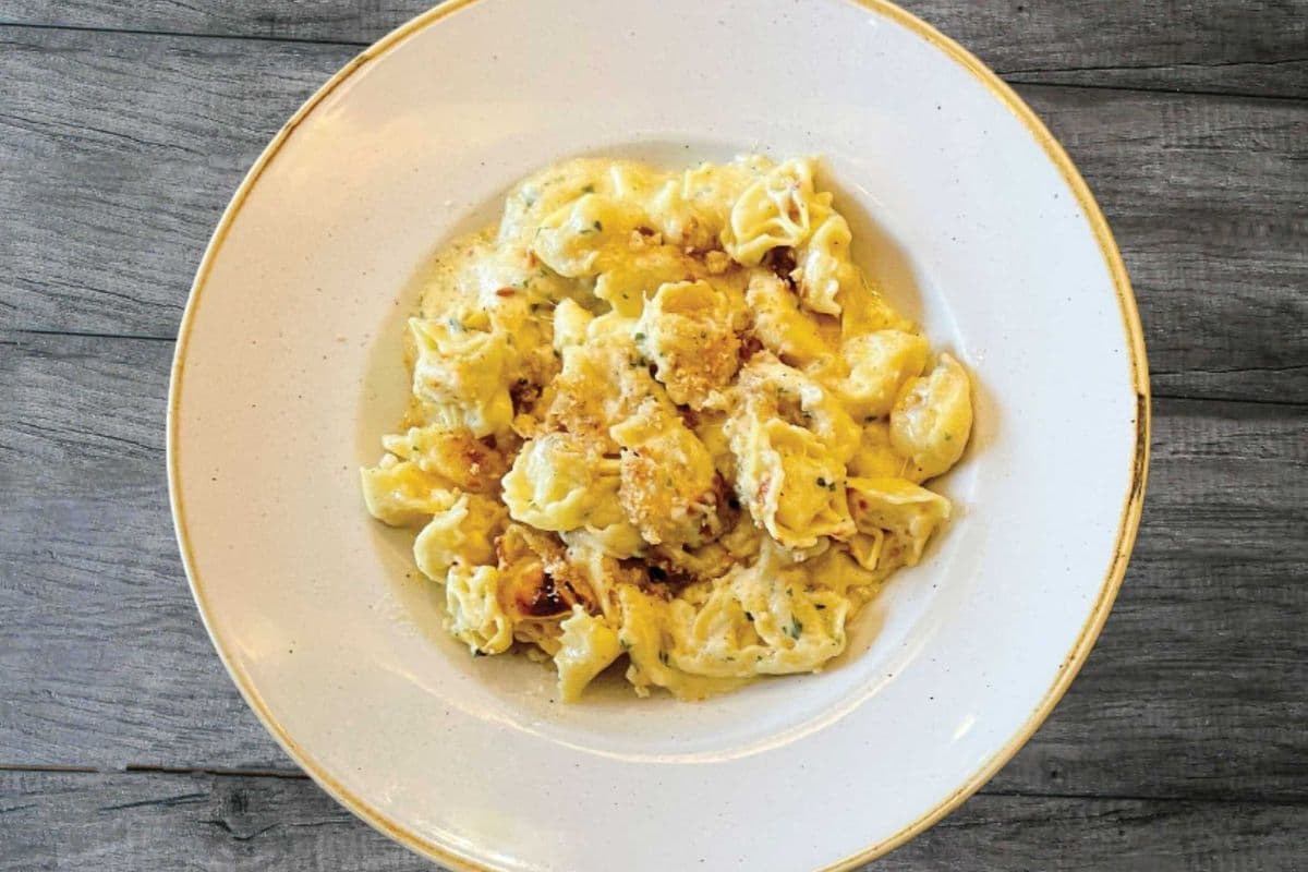 Baked Tortellini Alfredo