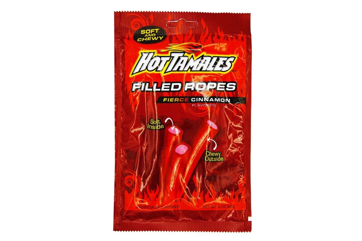 Hot Tamales Licorice Filled Ropes