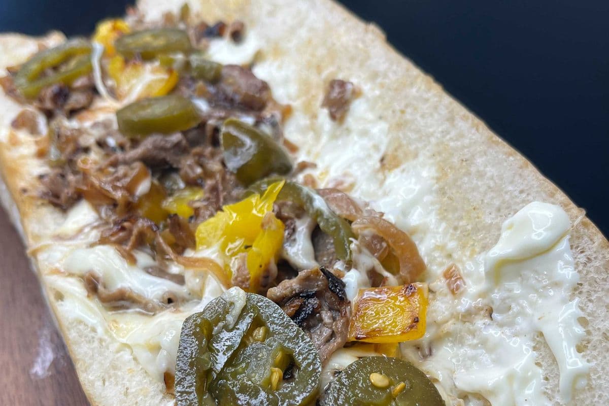 Canadian style Phillycheese stake
