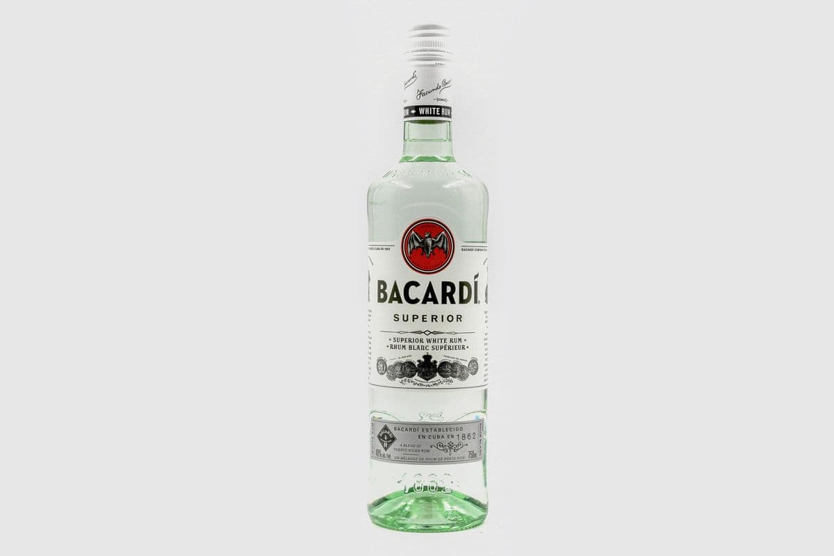 Bacardi Superior White Rum (750ML) (1 x 750 ml)