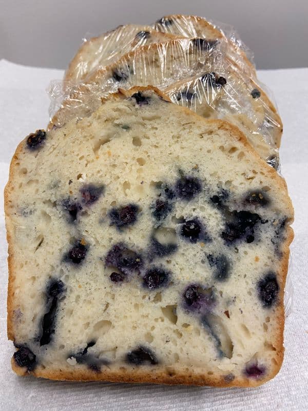 Baked Blueberry Bannock