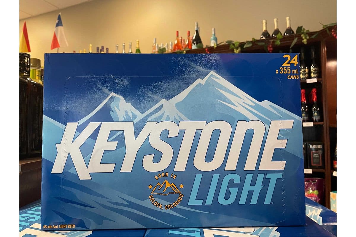 Keystone Light 24 cans (24 x 355ml)