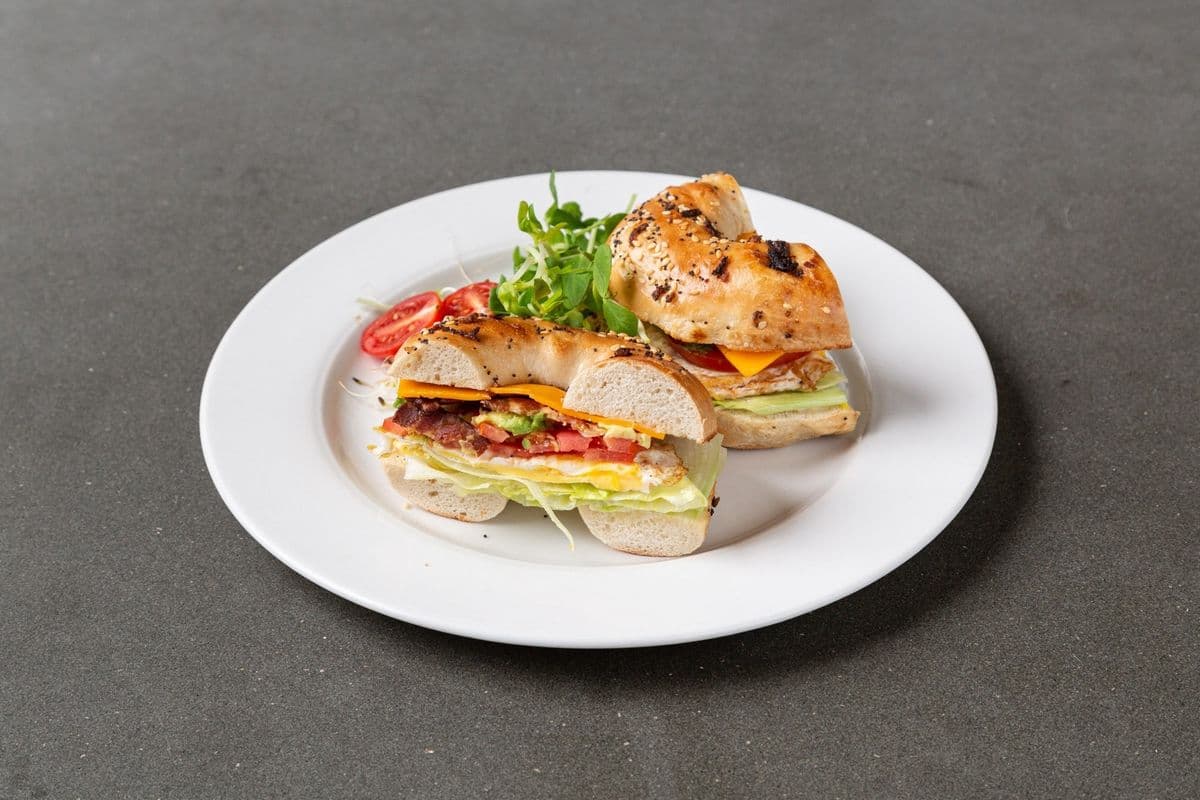 Breakfast Bagel Sandwich