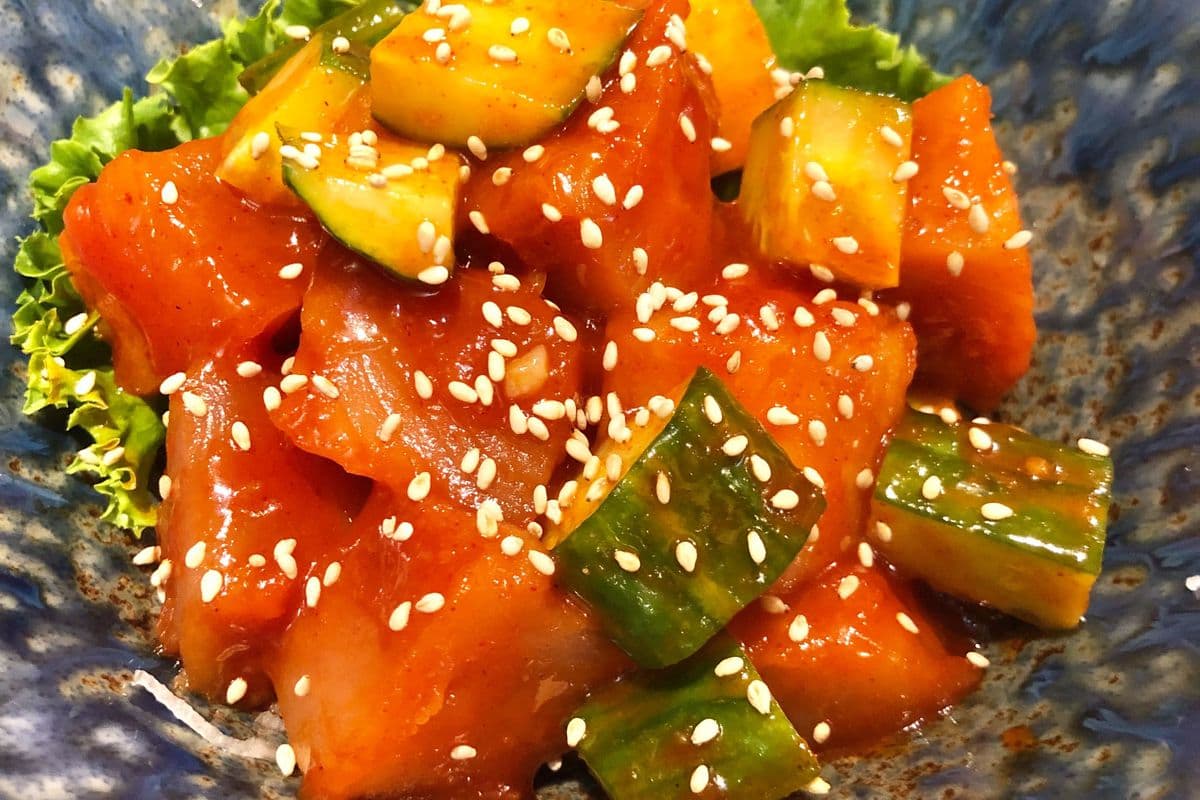 Spicy Tuna Sashimi Don