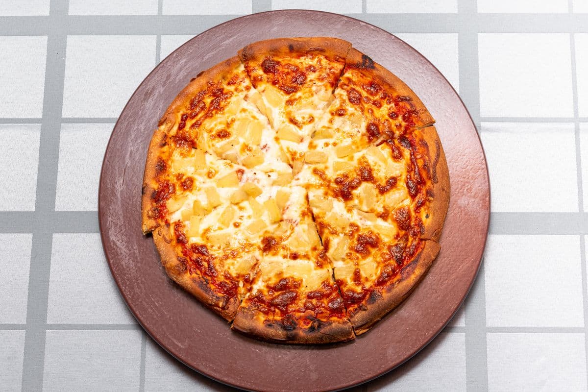Small Ham And Pineapple Pizza