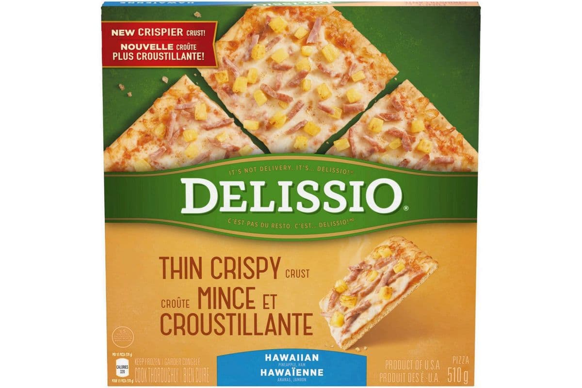 Delissio Thin Crispy Crust Hawaiian (510g)