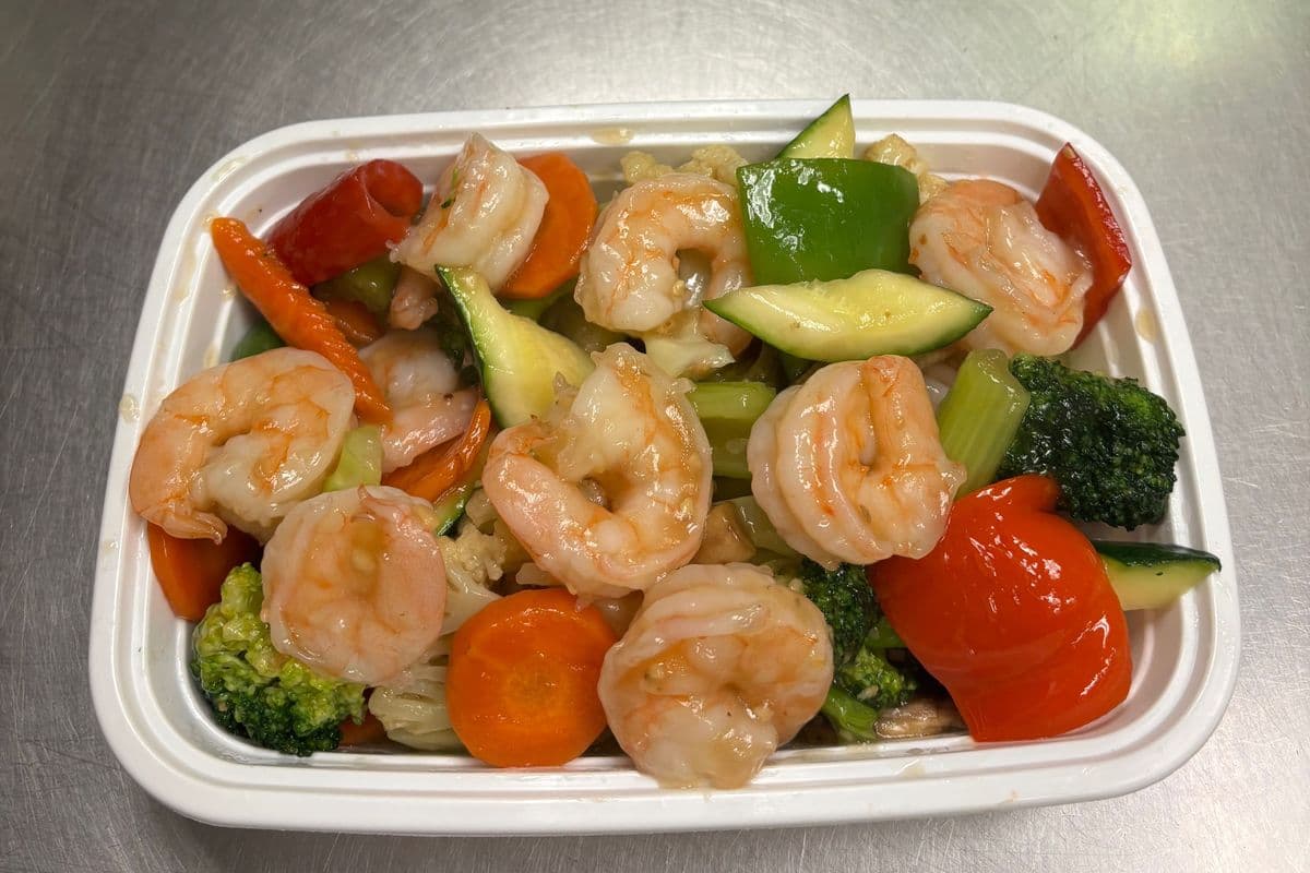 H1. Fresh Shrimp with Mixed Vegetables