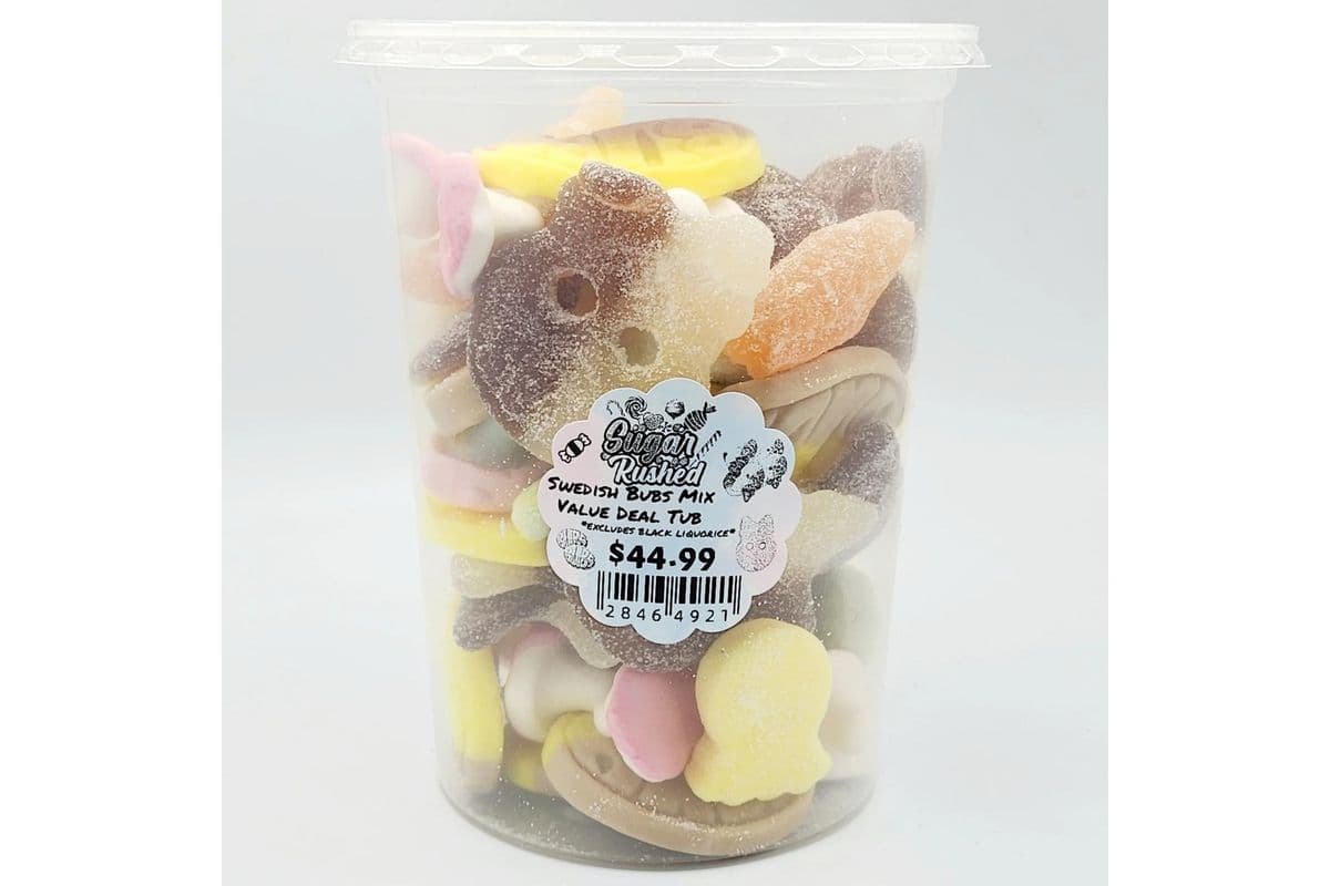 Bubs Mix Value Tub without Black Liquorice
