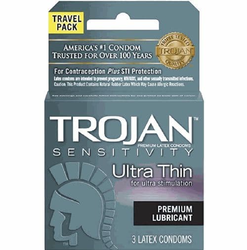 Trojan Ultra Thin 3 Condoms
